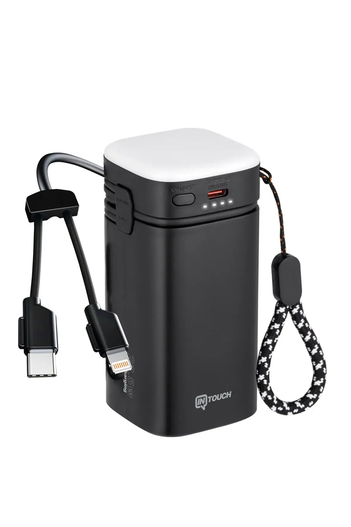 20.000 Mah 22,5W PD Hızlı Kablolu Kamp Lambası Outdoor Serisi Powerbank Fast Led Lamba