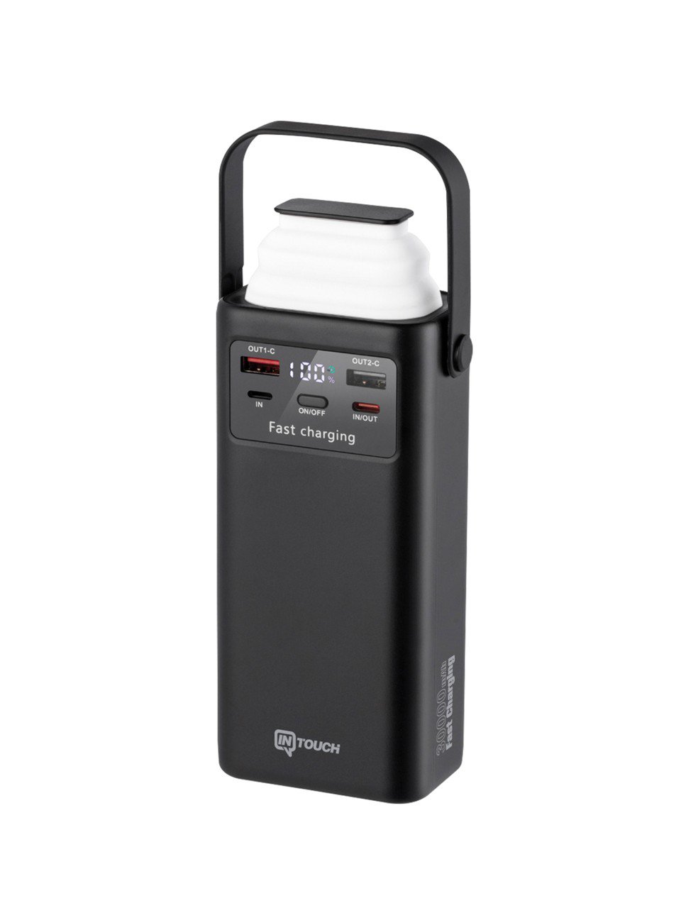 30.000 Mah 22,5W Pd Hızlı Kablolu Kamp Lambası Outdoor Serisi Powerbank Fast LED Lamba