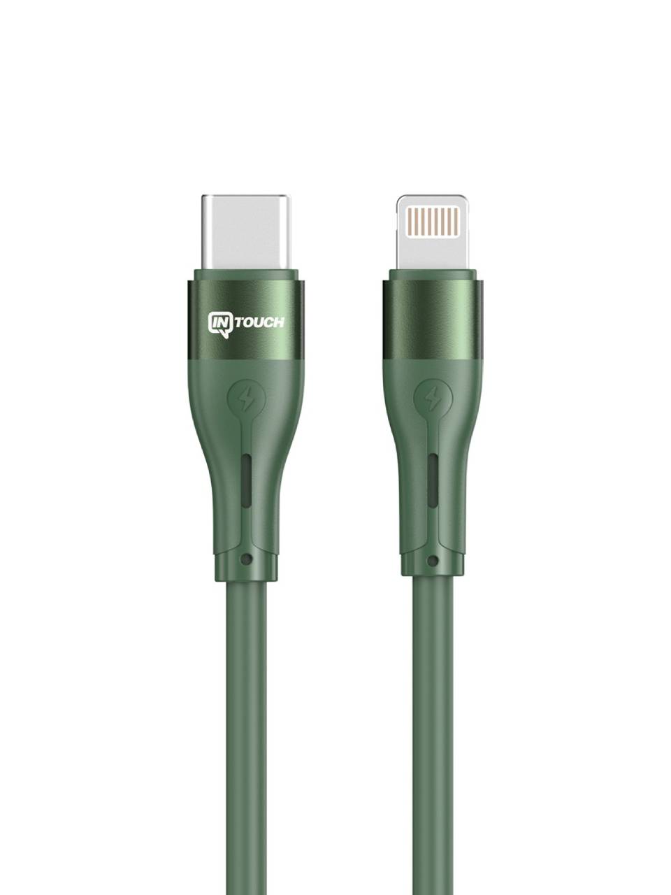 Fleet Type-C Lightning 65W Pd Şarj ve Data Kablosu Yeşil