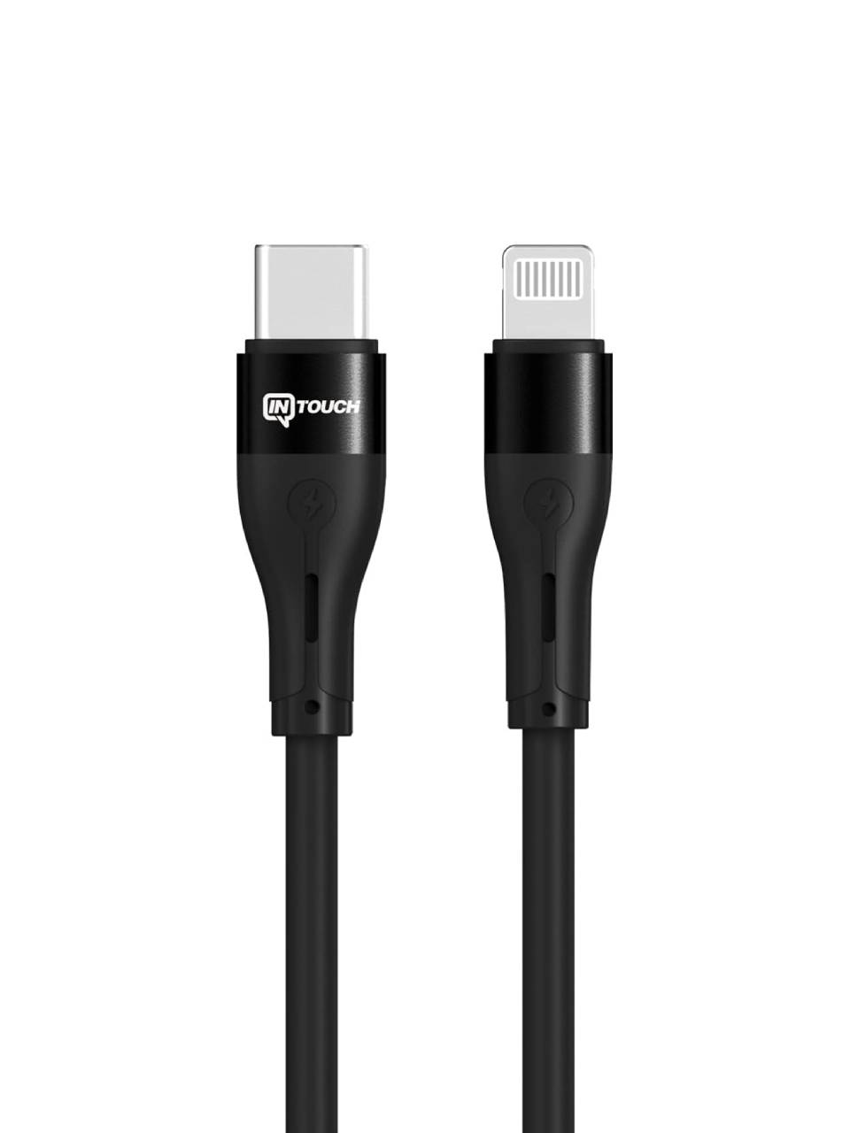 Fleet Type-C Lightning 65W Pd Şarj ve Data Kablosu Siyah