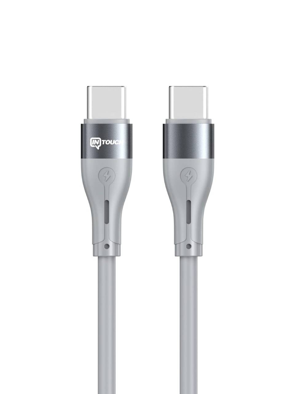 Fleet Type-C Type-C 65W Pd Şarj ve Data Kablosu Gri