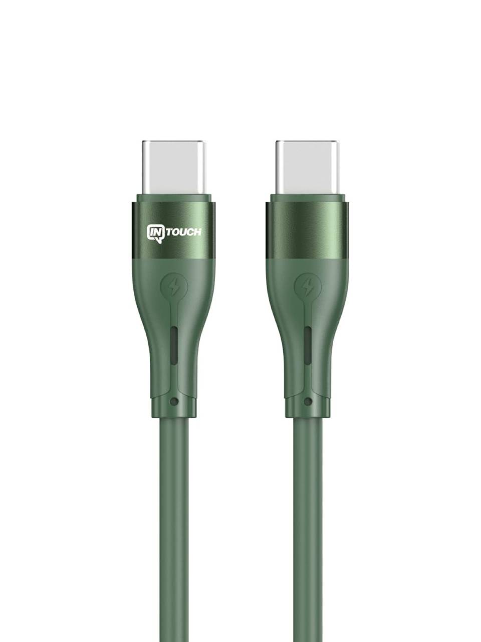 Fleet Type-C Type-C 65W Pd Şarj ve Data Kablosu Yeşil